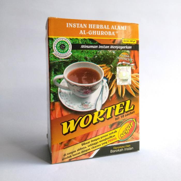 

Instan WORTEL Herbal \ MINUMAN HERBAL Al-Ghuroba Isi 10 Sachet