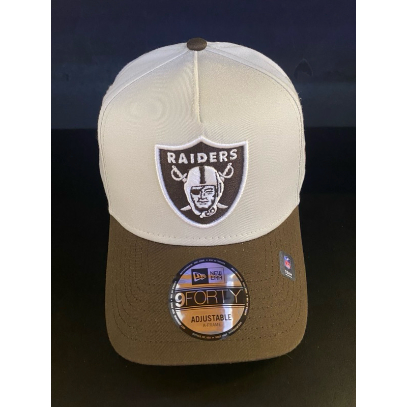 Raiders white brown AFrame Newera original