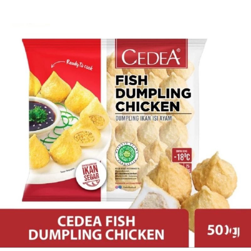 

CEDEA DUMPLING CHICKEN 500GR