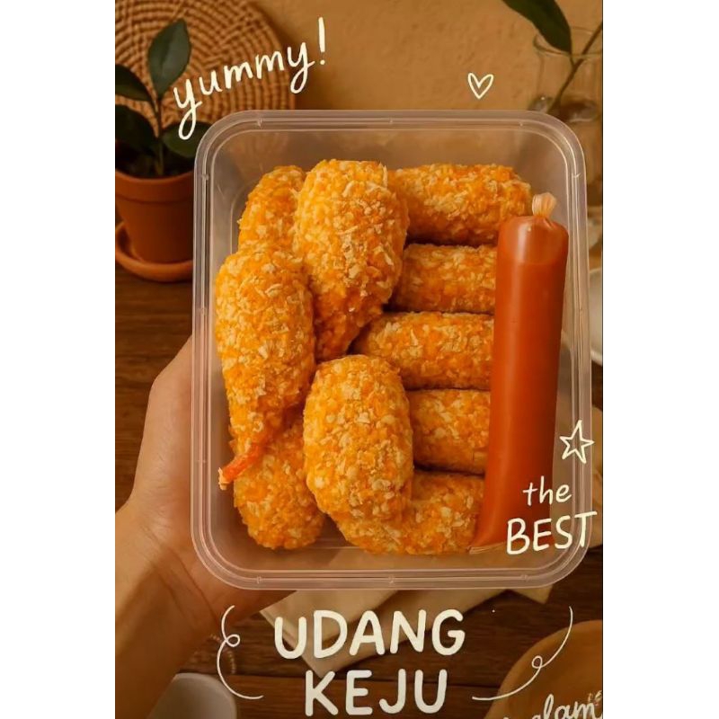 

Udang keju premium isi 10