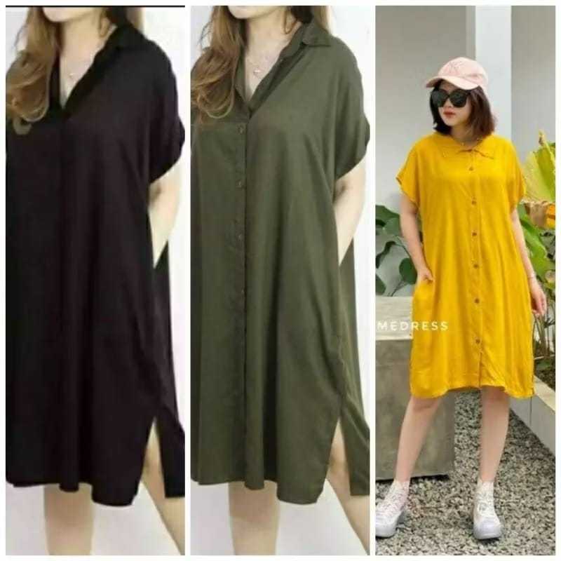 DASTER RAYON POLOS BUSUI VIRAL FULL KANCING DEPAN