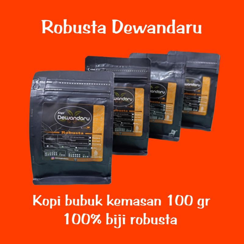 

Kopi bubuk robusta dewandaru 100gr
