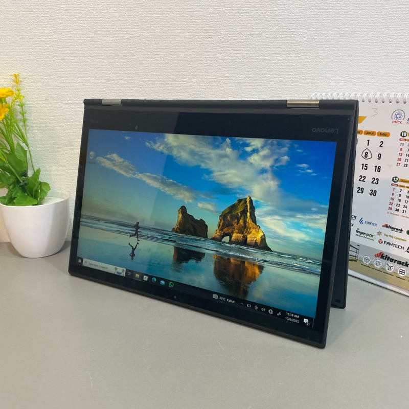 Lenovo Thinkpad X1 Yoga Core i5 Gen 7 Ram 8 GB SSD 256 GB Mulus Original