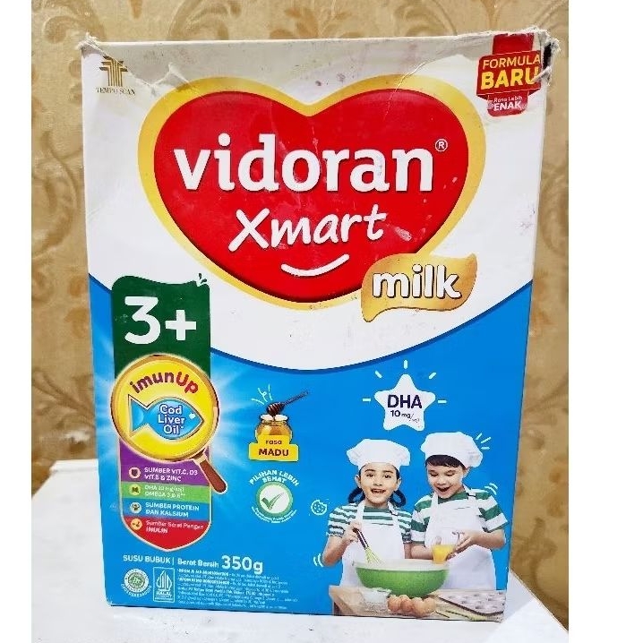 

Susu Vidoran Xmart 3+ uk 350Gram Vanila