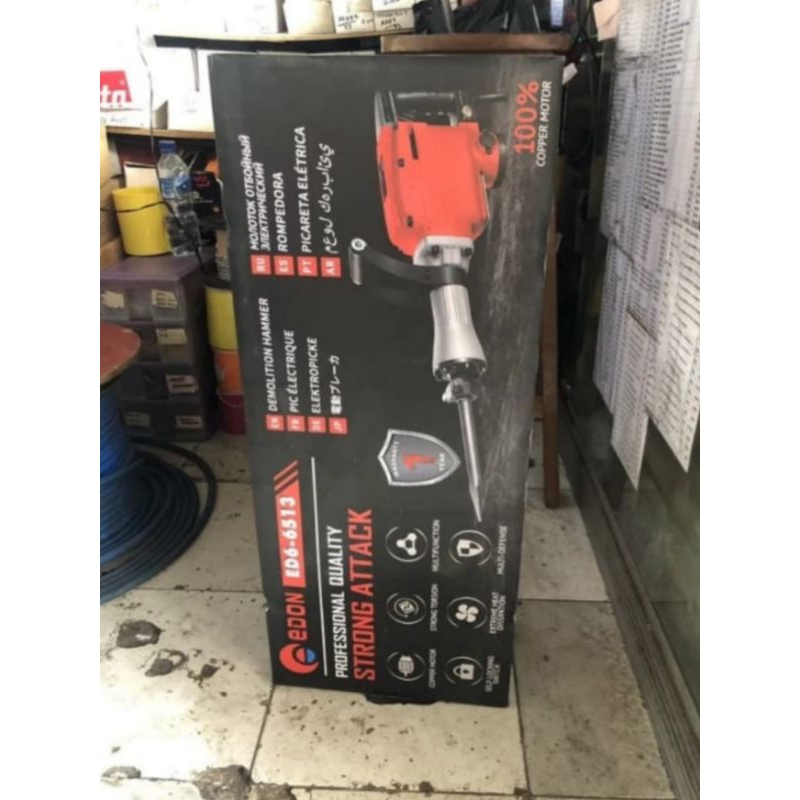 mesin jack hammer edon ph65 bobok beton
