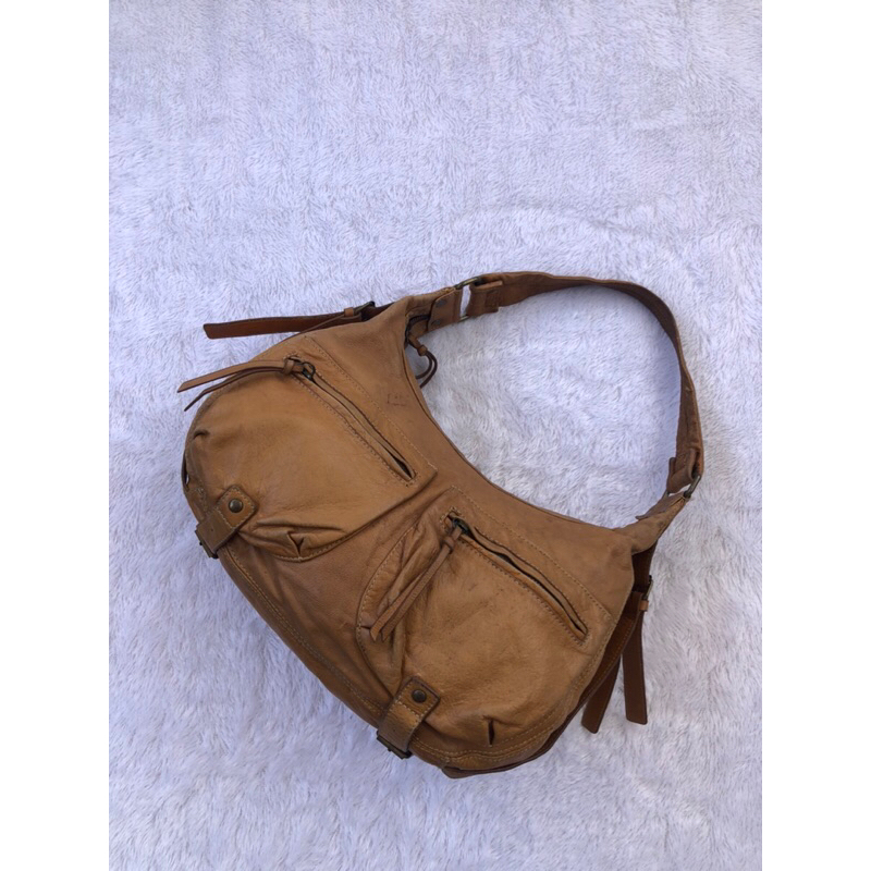 Shoulder Hobo Bag Gjili Full Leather