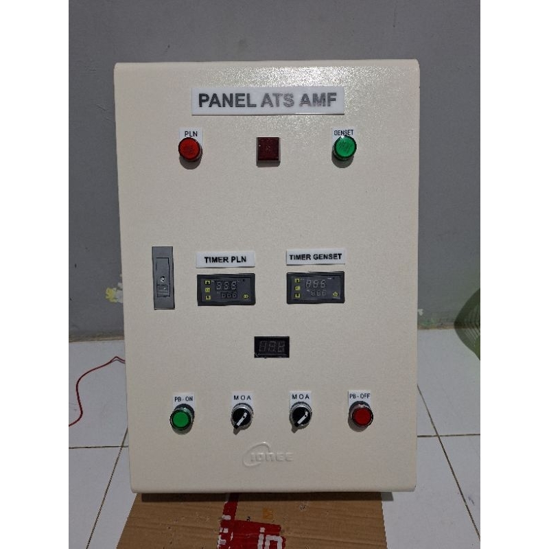 panel ATS AMF, PLN genset 1phase