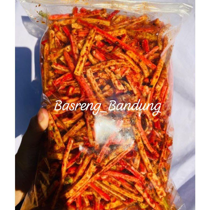 

1kg seblak kerupuk jaat beton bantat renyah cikruh pedas daun jeruk bumbu melimpah/ 500gr 250gr