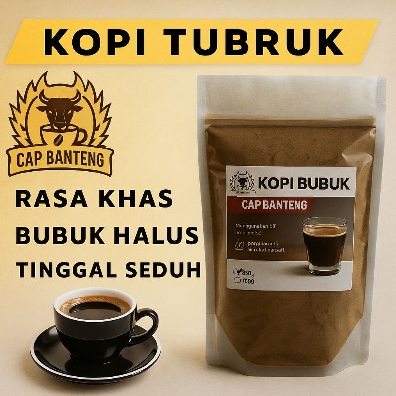 

Kopi Tubruk 500gram