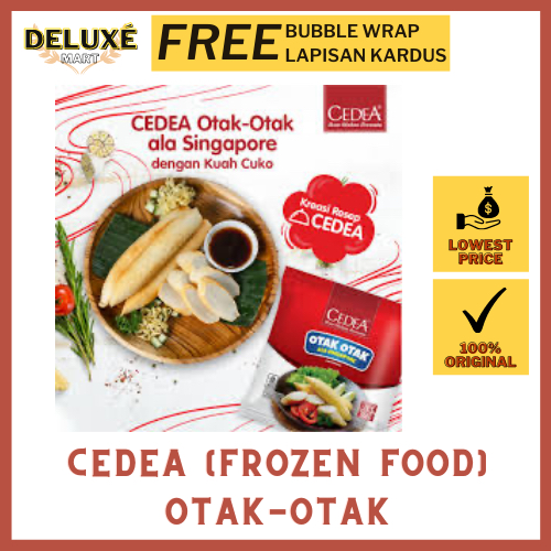

CEDEA Otak-otak - Frozen Food Varian Otak-otak Beku untuk Hot Pot Steambot Shabu Shabu bisa di Goreng atau Rebus cocok untuk Kuah Sehat Bergizi Enak Murah Berkualitas Praktis Halal