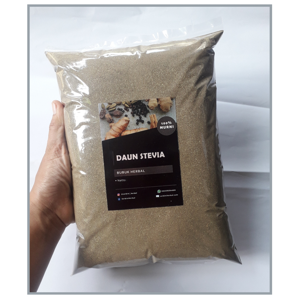 

Daun Stevia Bubuk 100 gram / 250 gram / Serbuk Daun Stevia Garansi Terjamin 100% Asli Murni / Jamu Herbal Pemanis Alami / Simplisia Kering Daun Stevia / Bahan Ekstrak Daun Stevia Premium / Jamu Herbal Daun Stevia Tradisional Tanpa Bahan Pengawet