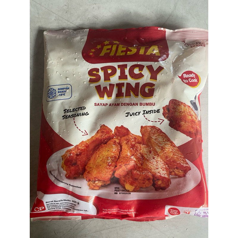 

Fiesta Spicy Wing 400g