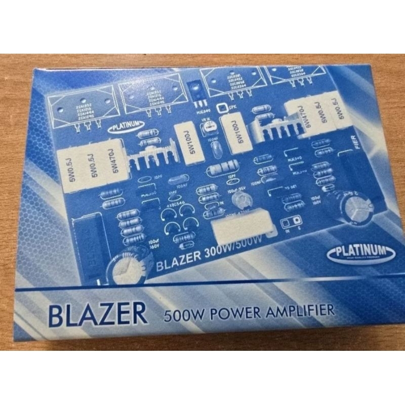BLAZER 300WATT- 500WATT POWER AMPLIFIER MONO