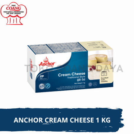 

ANCHOR CREAM CHEESE 1 KG