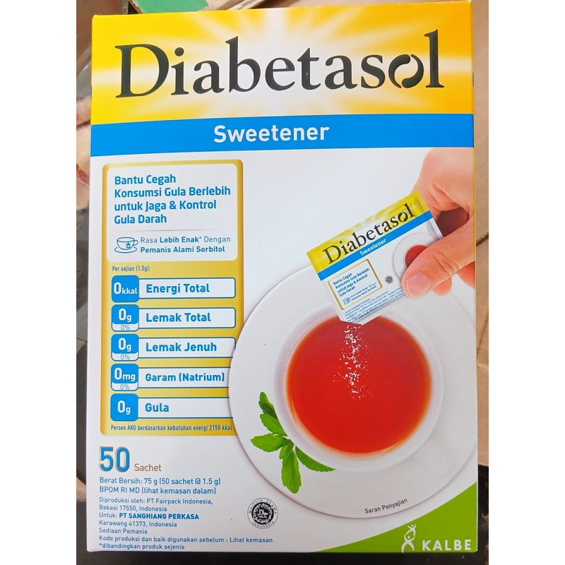 

Diabetasol Sweetener 50 sachet
