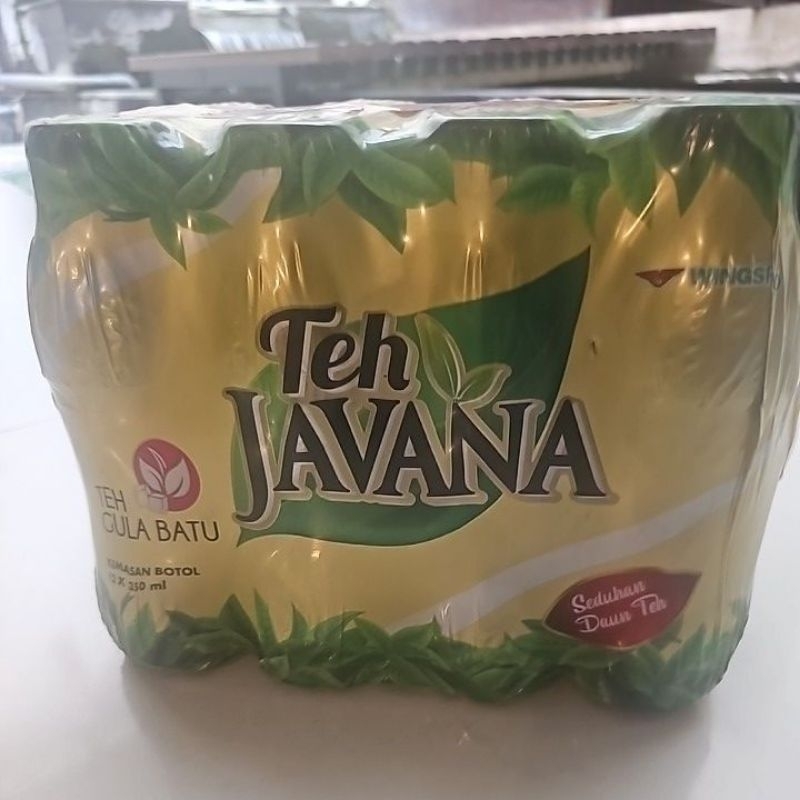 

1 pak teh javana gula batu ( 12 botol @350 ml ) exp 09.11.25