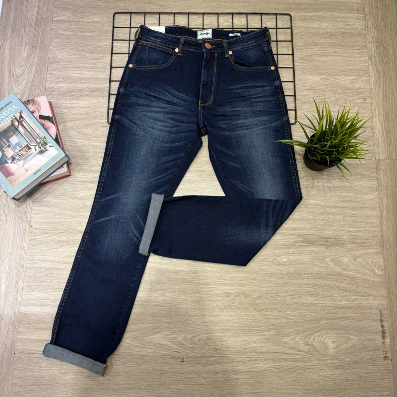 Celana jeans panjang wrangler pria original LARSTON // SLIM TAPERED