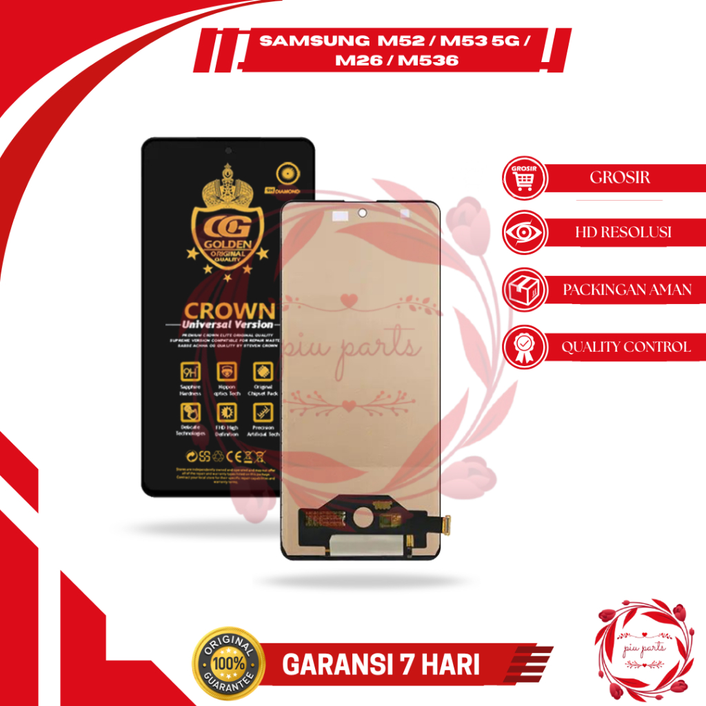 LCD SAMSUNG M52 5G / M53 5G / M526 / M536 TOUCHSCREEN FULLSET COMPLETE ORIGINAL