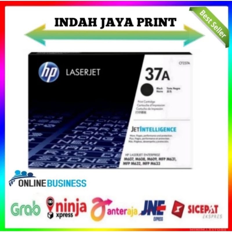 Toner HP Laserjet 37A Black Original (CF237A ) - Original Catridge Laserjet