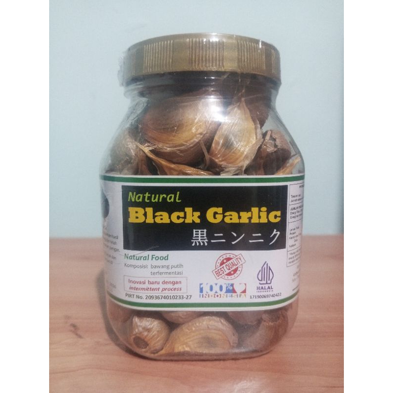 Natural Black Garlic KATING (BUKAN LANANG) BPPT - Black Garlic KATING - Bawang Putih Kating Fermenta