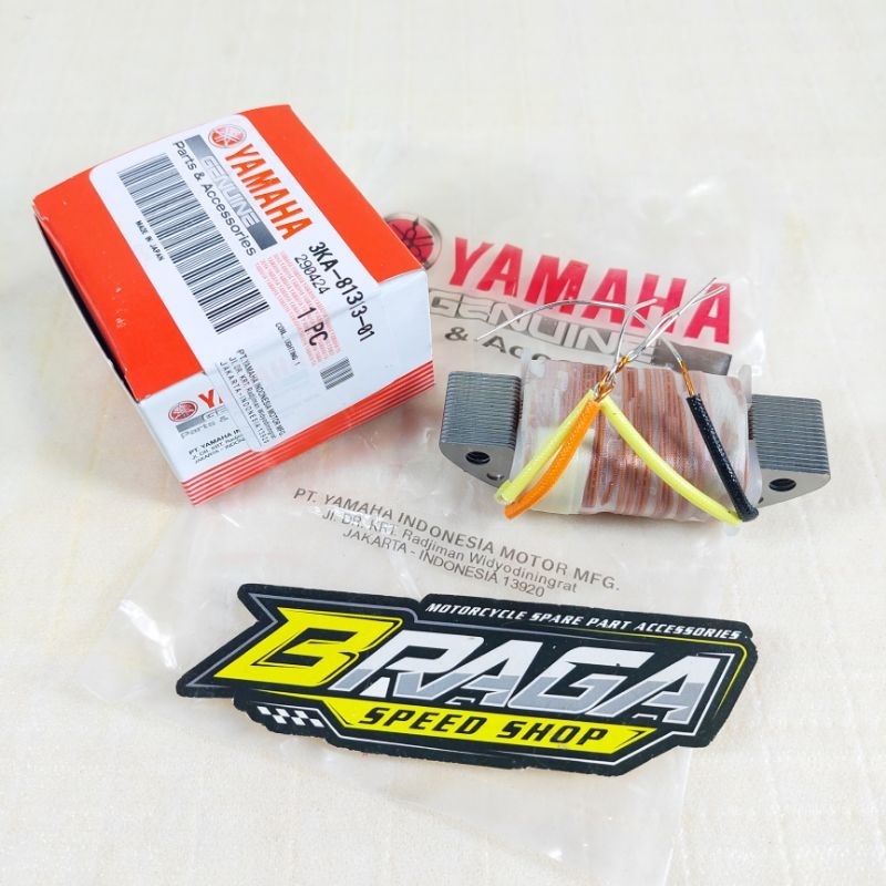 Spul Spull Spol Spool Lampu RX King RXK 12 Volt ASLI ORIGINAL YAMAHA 3KA-81313-00