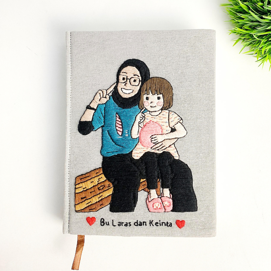 

PEOPLE GHIBLI BOOK EMBROIDERY