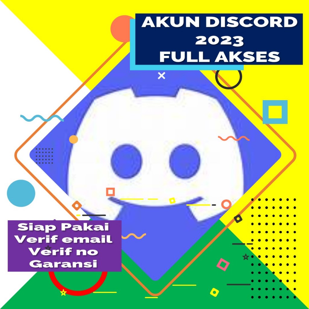 [Garansi] Akun Dc Disc*Rd 2019 - 2023 Full Verif Bergaransi