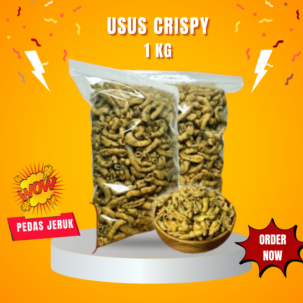 

Classica2106 Keripik Usus Ayam Crispy Pedas Daun Jeruk 1Kg
