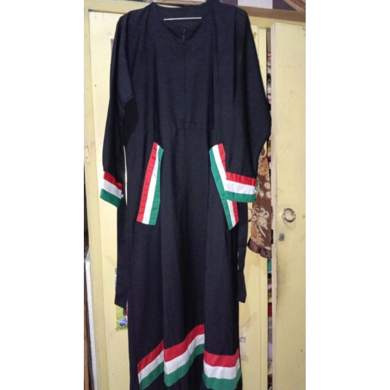Preloved Gamis Abaya Palestine / Palestina