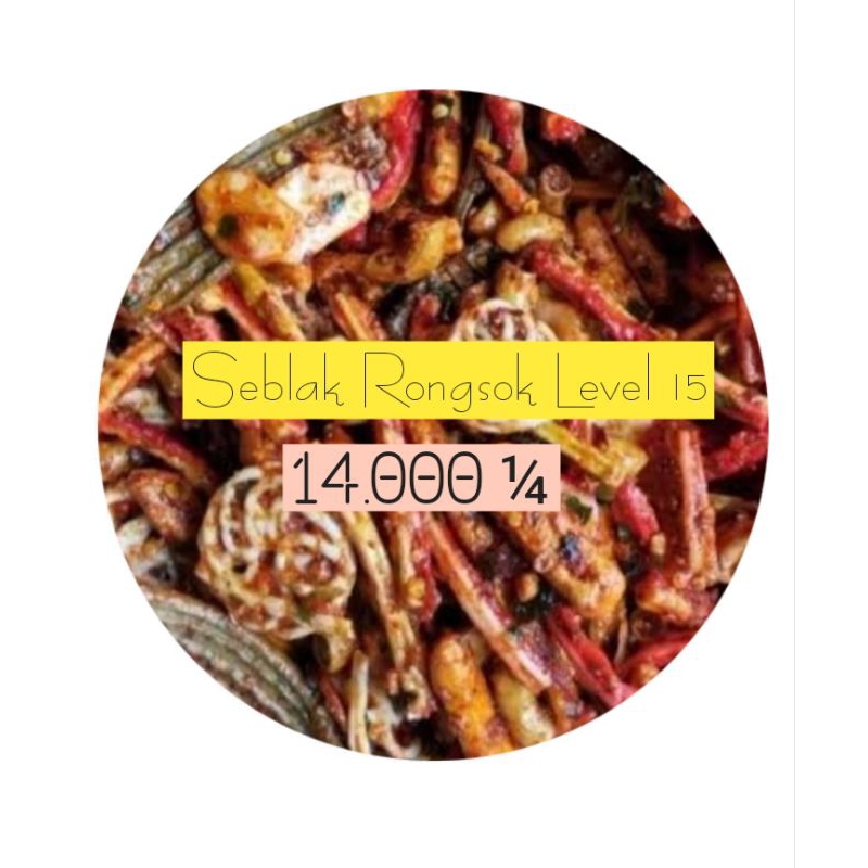 

Seblak Rongsok isi 250 gram