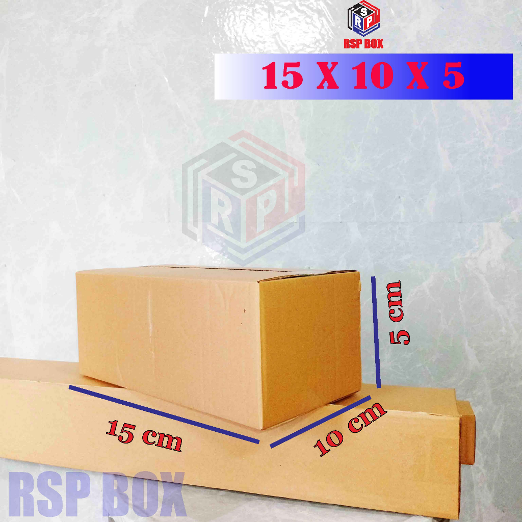 

Kardus packing ukuran 15x10x5 cm karton box packaging kemasan murah