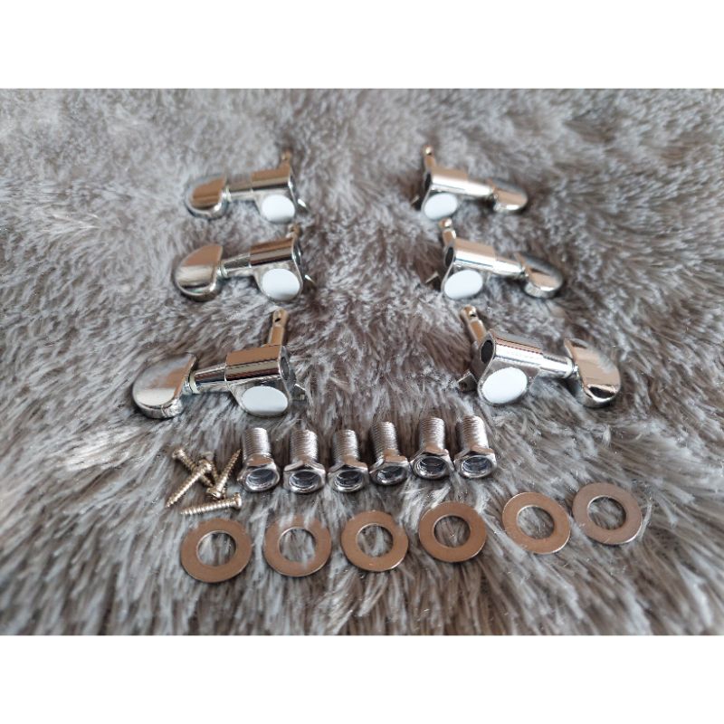Dryer Gitar Grover Full Set - Dryer Gitar Akustik Elektrik Grover Chrome