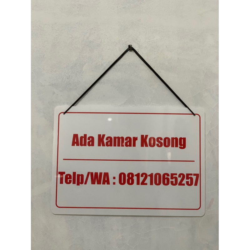 

Akrilik Gantungan pengumuman | akrilik custome