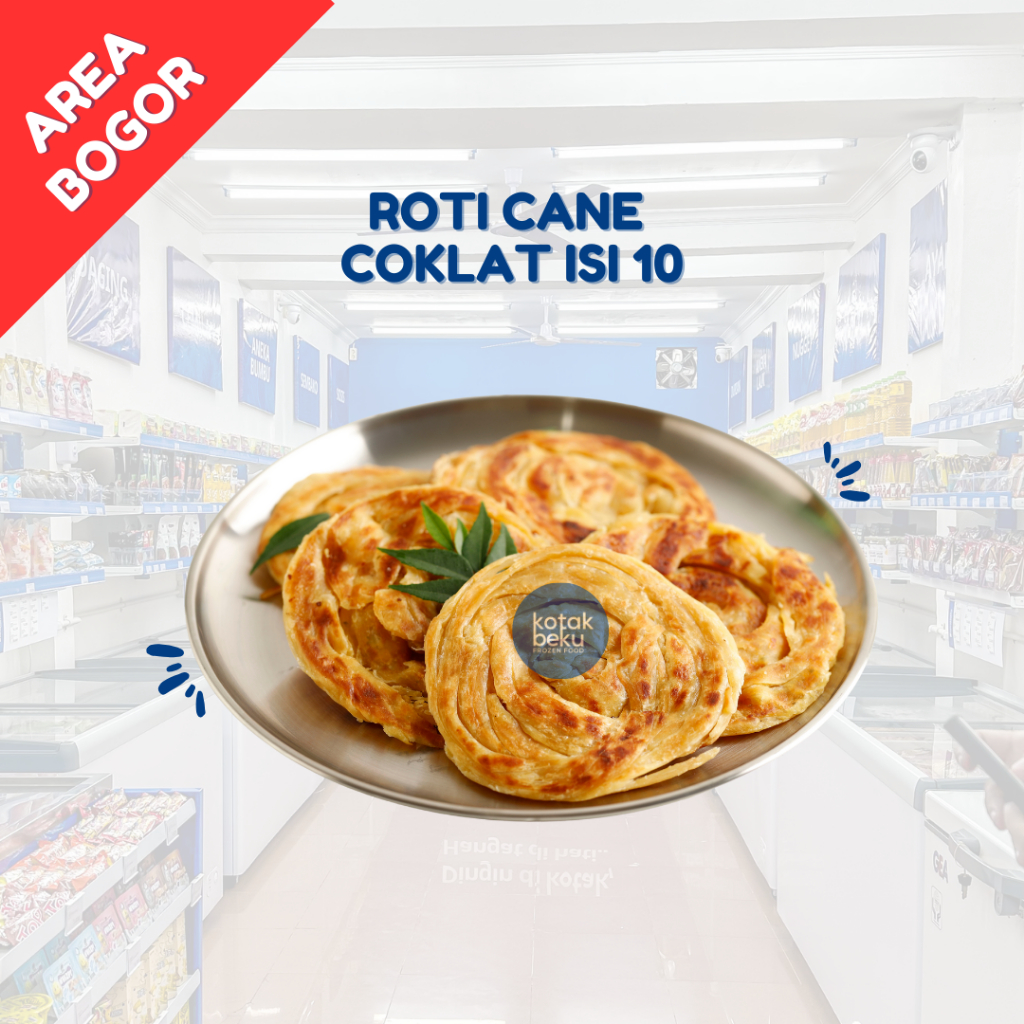 

ROTI CANE COKLAT ISI 10