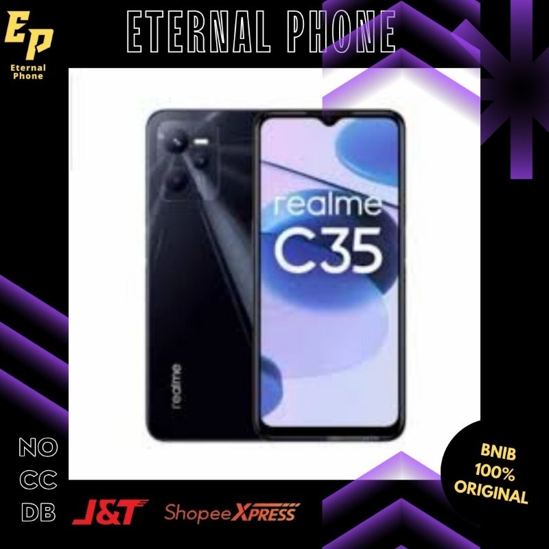Realme C35 4/128 Garansi Resmi