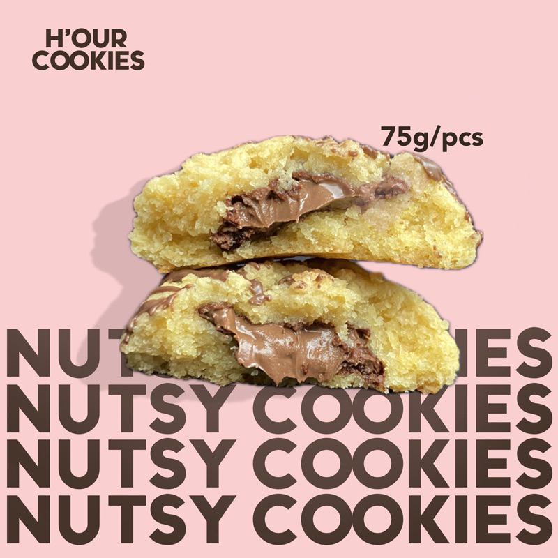 

Make Nutsy by H’our Cookies n Brownies | Hazelnut Cookies
