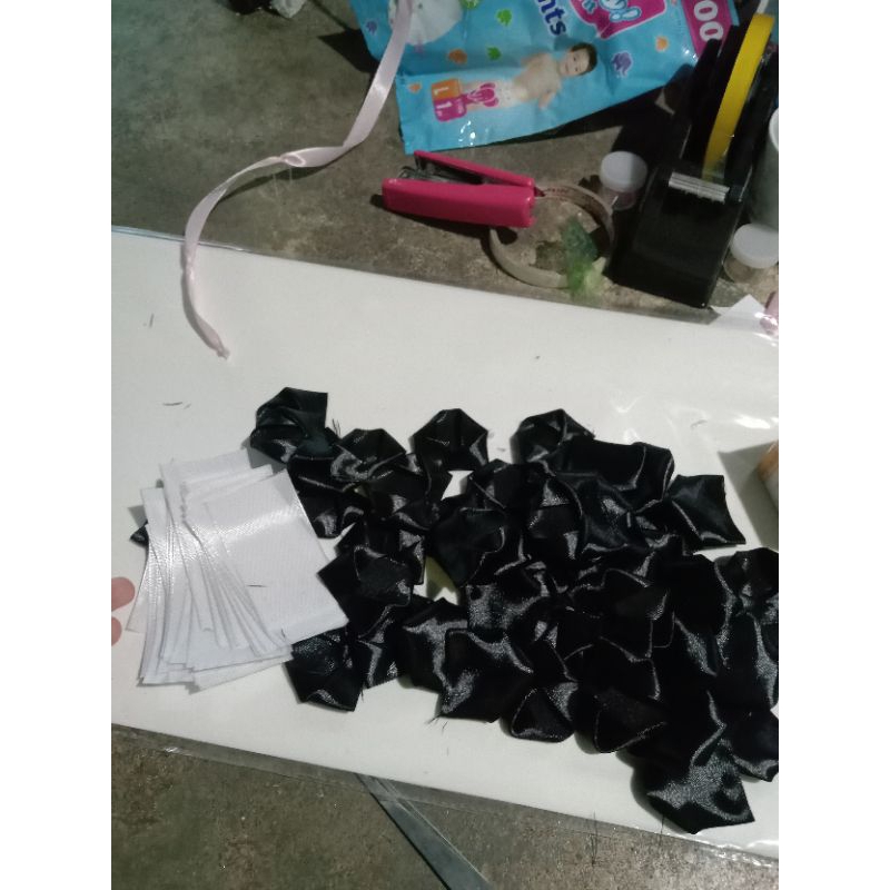 

kelopak pita satin bunga satin harga satuan ukuran pita 4cm