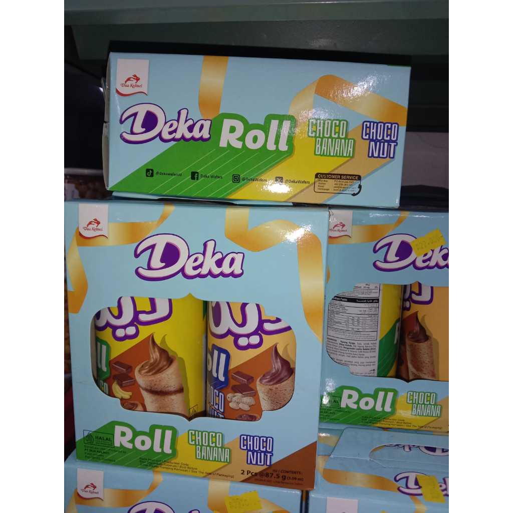 

Cod / Deka astor 1 kotak isi 2 kaleng dapet (5 kotak) / Paket murah 5 parcel deka wafer roll edisi lebaran per box isi 2 kaleng