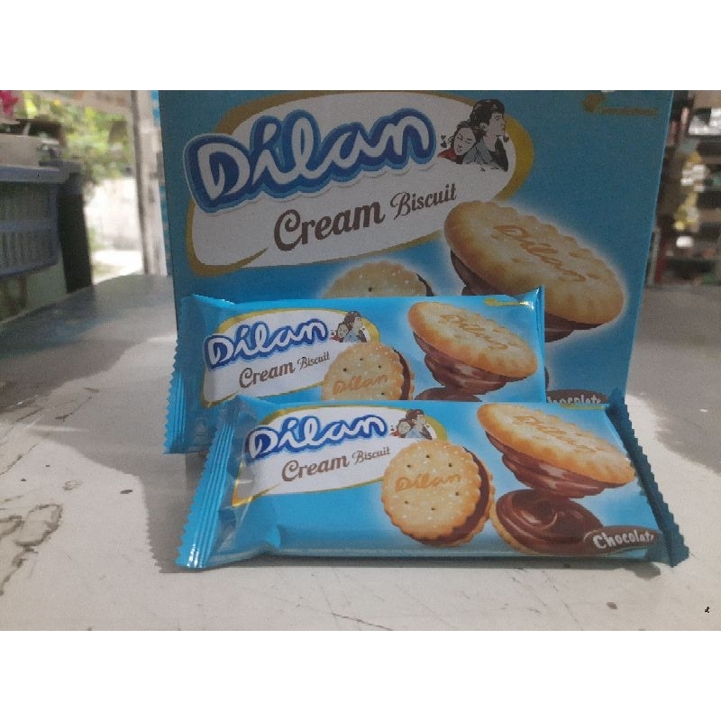 

Dilan cream biskuit cokelat