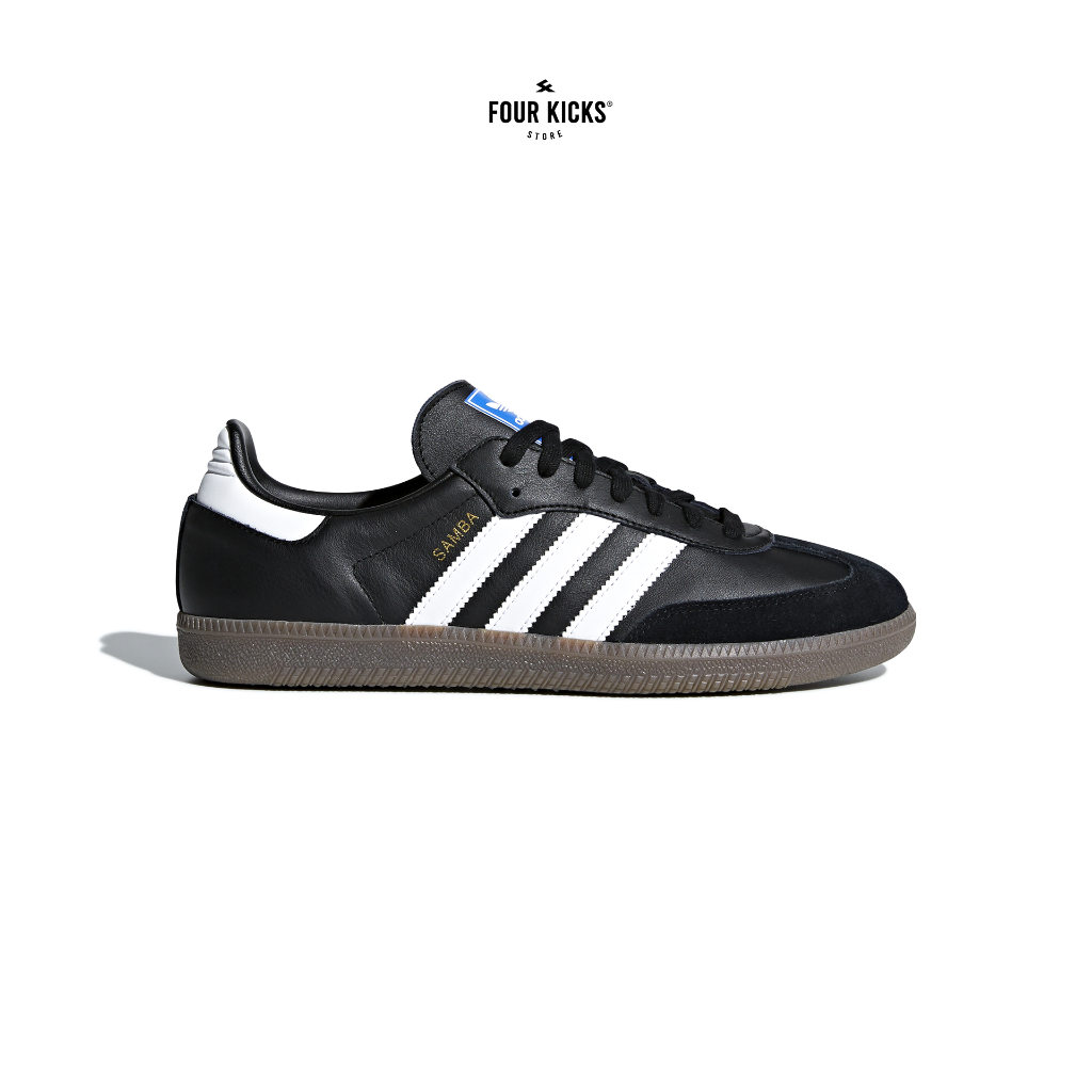 Adidas Samba OG Black White Gum Unisex B75807 - 100%  ORIGINAL RESMI