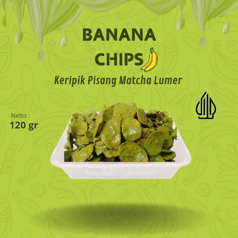 

Keripik Pisang Lumer Rasa Matcha 120 gram