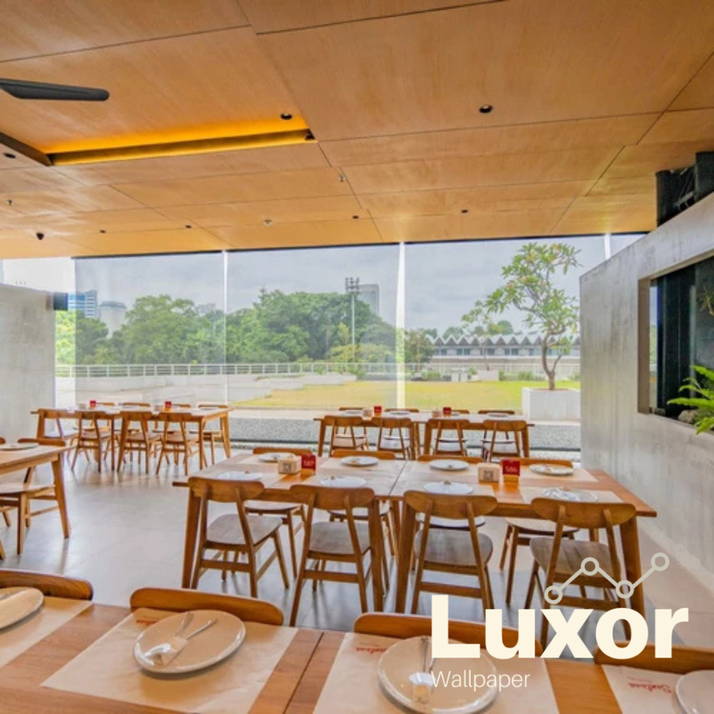 KOSEI SUNSCREEN ROLLER BLIND BY SHARP POINT - OUTDOOR - TAHAN PANAS - MURAH