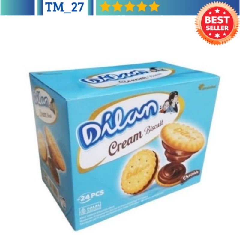 

Dilan Cream Biscuit 1 box isi 24 pcs