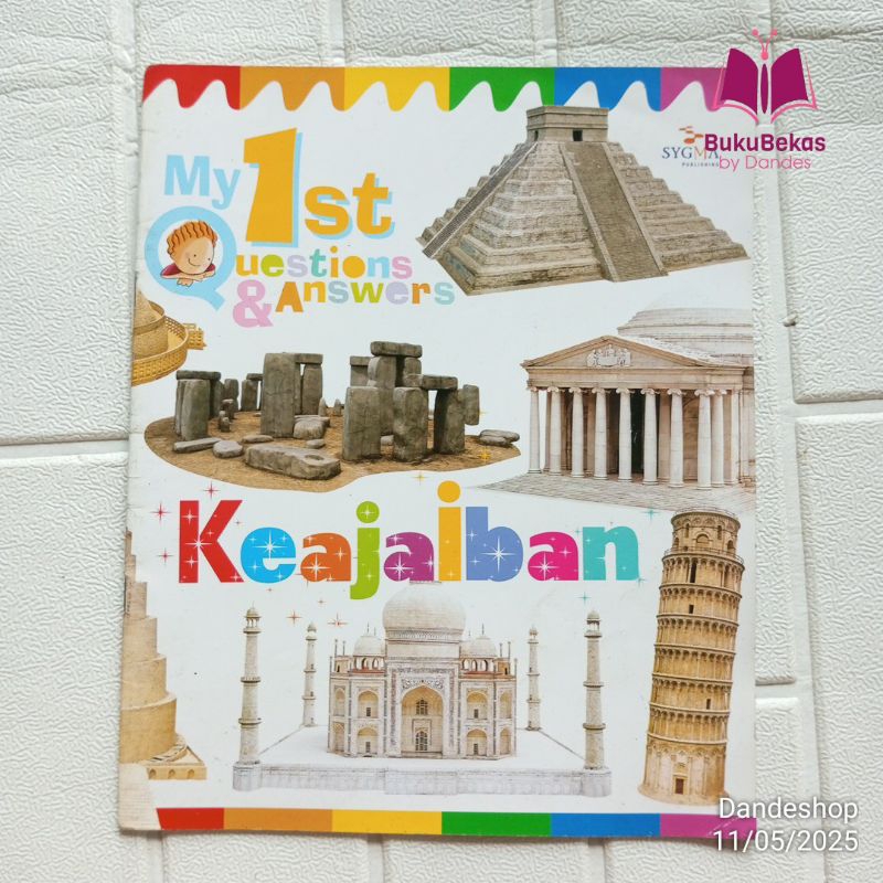 My 1st Questions & Answers Keajaiban - Buku Pengetahuan Anak Bekas Preloved Sygma Publishing