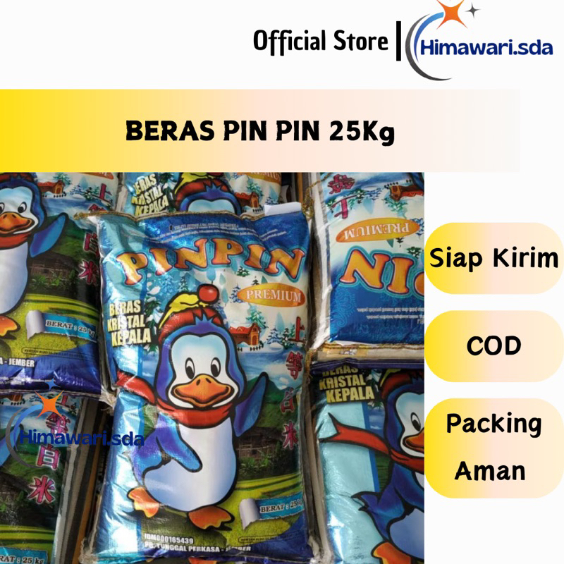 

PIN PIN 25Kg beras pin pin