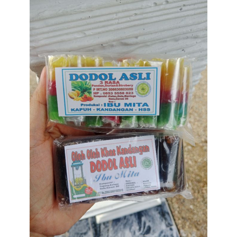 

Dodol Asli Kandangan isi 14 biji "IBU MITA