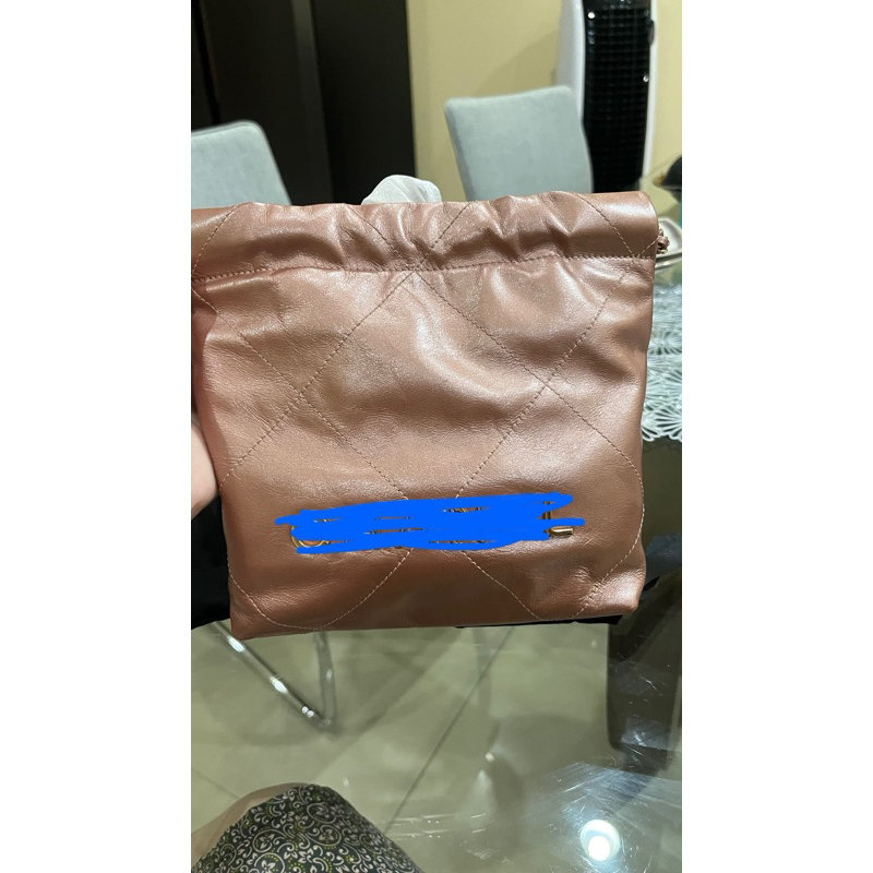 CHNL 22 mini trash bag tas pesta lucu preloved luxco royalluxe mmluxe mdmluxe