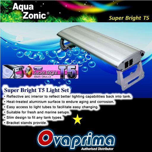 Lampu Aquarium Aquazonic T5 Super Bright 150cm 2x80W