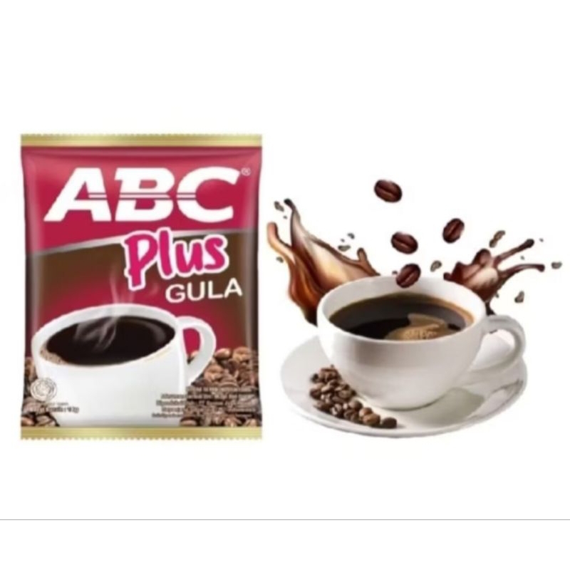 

promo! kopi ABC plus gula 1 renteng (10 sachet x 18 gram)