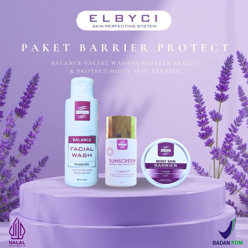 [original free gift] PAKET BARIER PROTECT ELBYCI SKINCARE